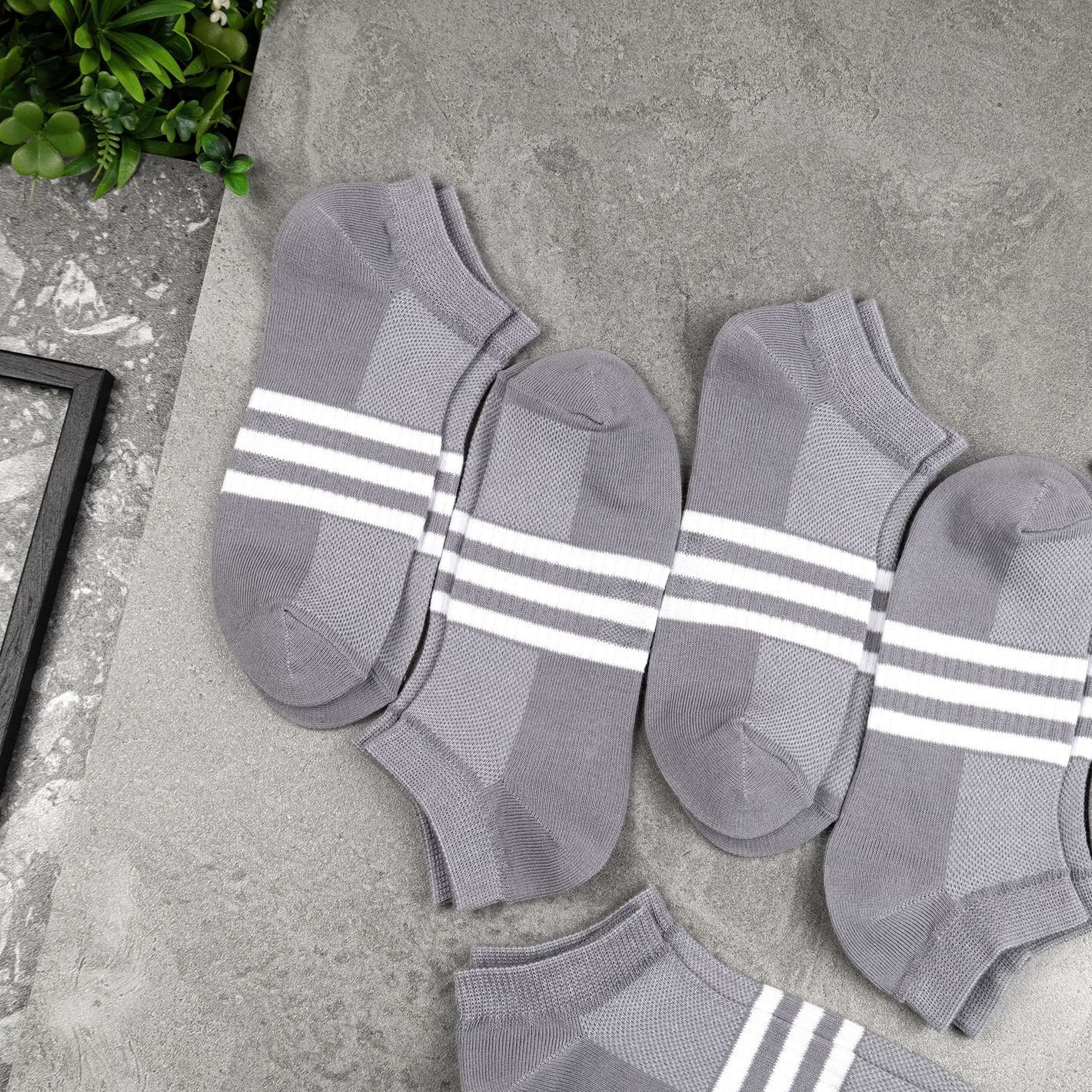Носки женские 12 пар летние &laquo;Active Line &ndash; Black&Grey&raquo; хлопок премиум сегмент размер 35-38  68Н.6/70Н.6 фото