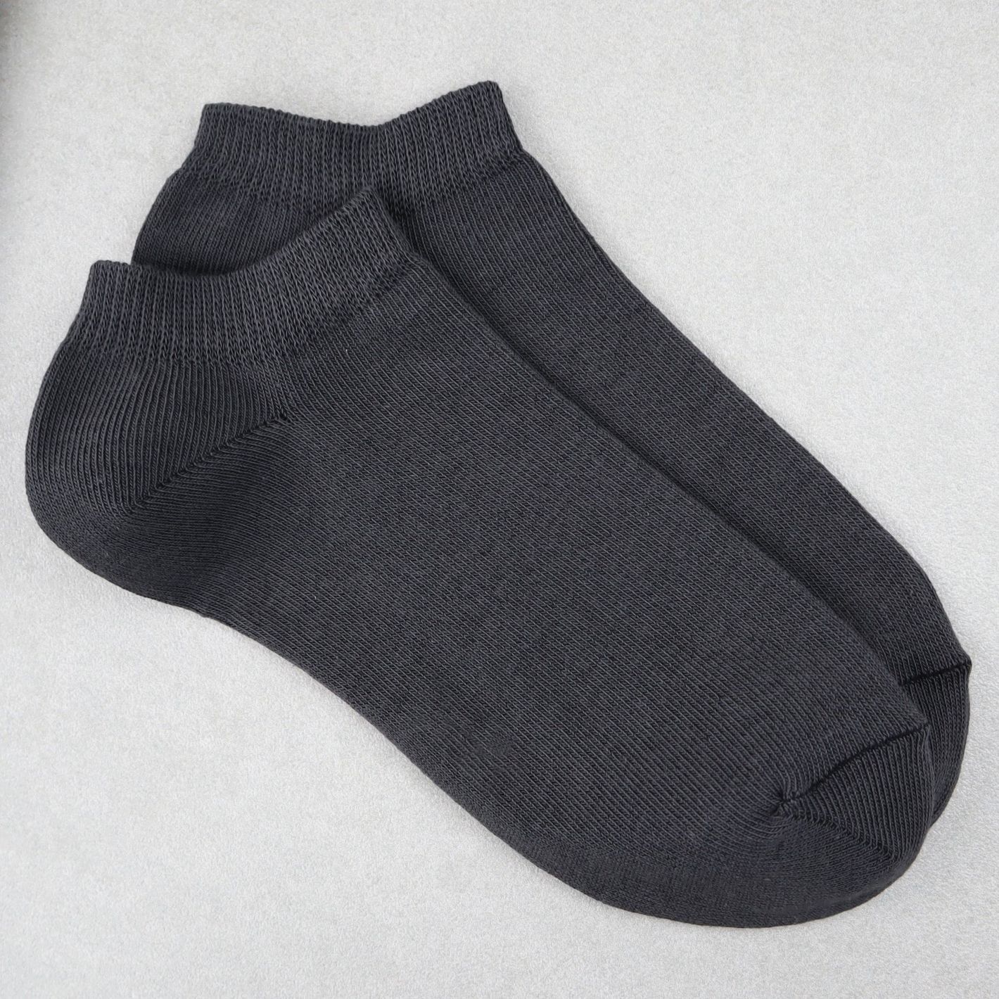 Носки женские 12 пар &laquo;Dark Grey&raquo; короткие хлопок премиум сегмент размер 35-38 21006ds 49Н.12 фото